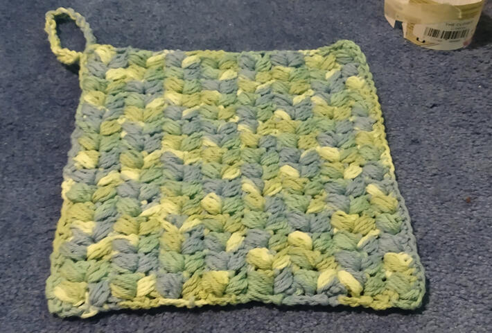 cotton pot holder